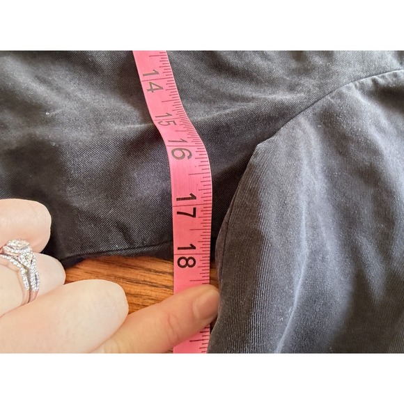 Eileen Fisher the Fisher Project Blazer Jacket Tencel Open Front Black Sz XS - Picture 9 of 9